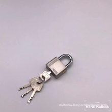 Nickle Plated Square Shape Padlock (Normal key/Disc Key)